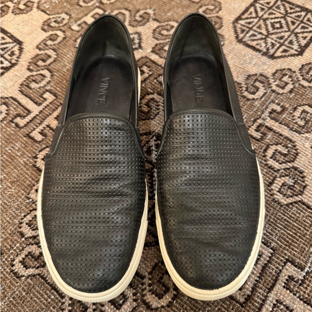 Vince Perforated Leather Blair Sneaker